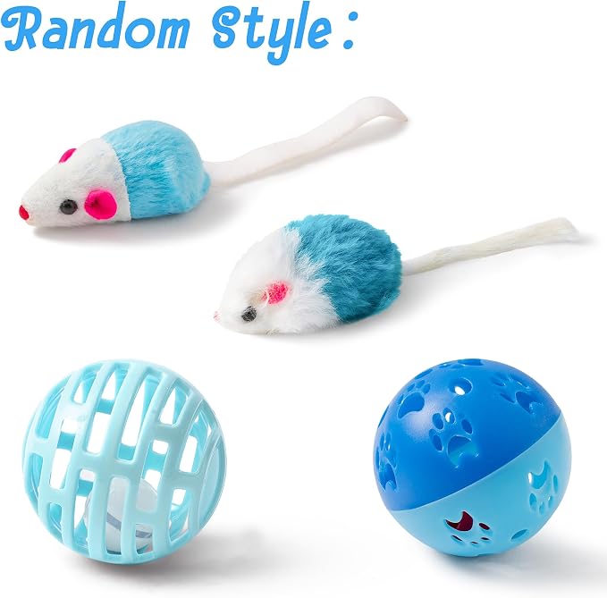 MALLMALL6 11Pc Cat Toy Set - Image 7