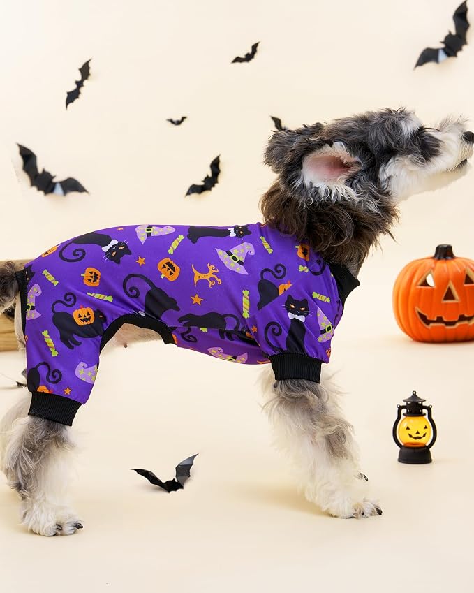 XPUDAC 4 Pack Halloween Dog Pajamas, Funny Ghost Halloween Costumes - Image 5