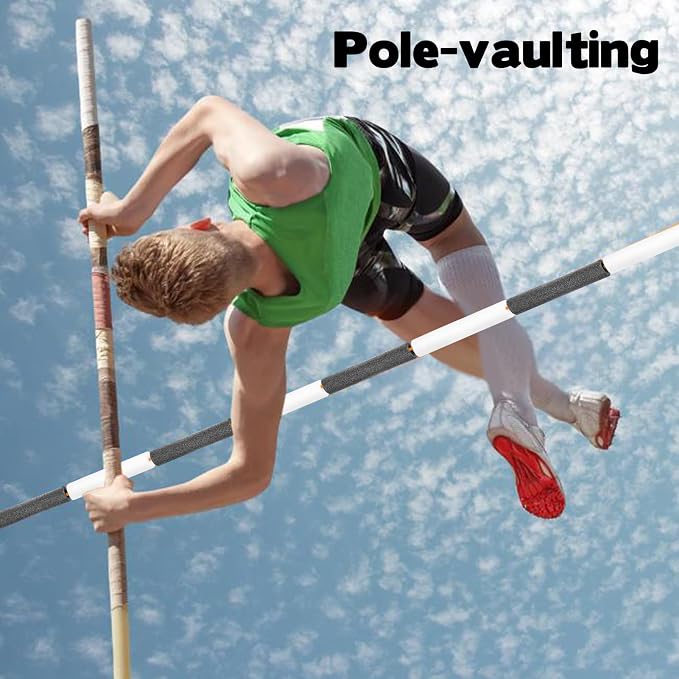 2Pack Elastic Krossband Crossbar, 16.4Ft High Jump Training Equipment, Foldable - Image 6