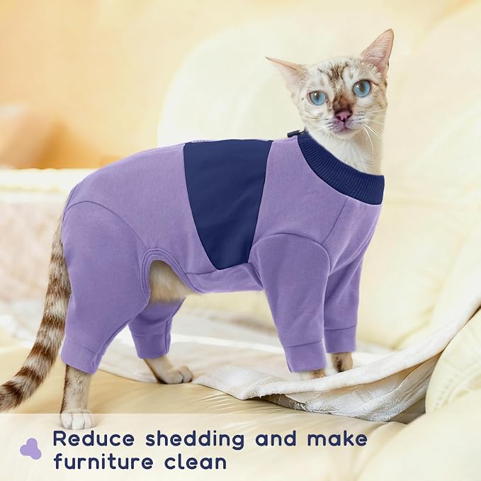 QBLEEV Cat Clothes, Soft Cat Sweaters - Image 6