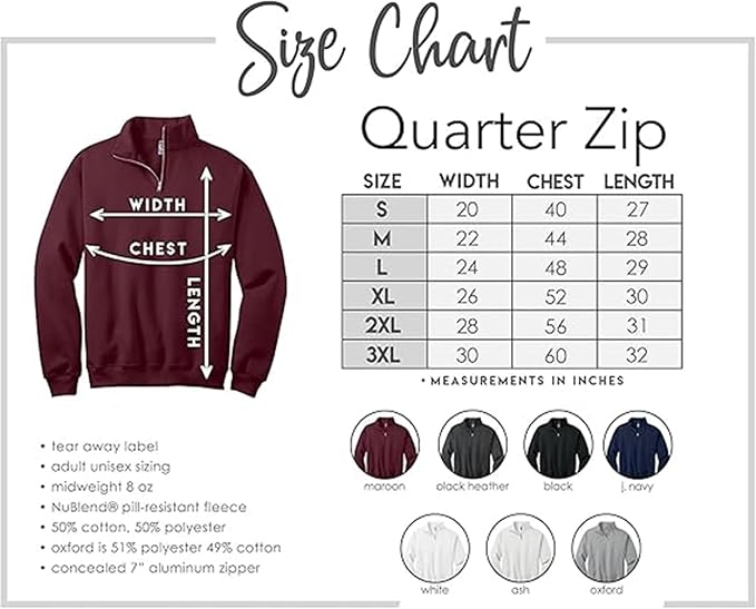 Chillever - Custom Dog Embroidered Quarter Zip Sweatshirt - Image 2