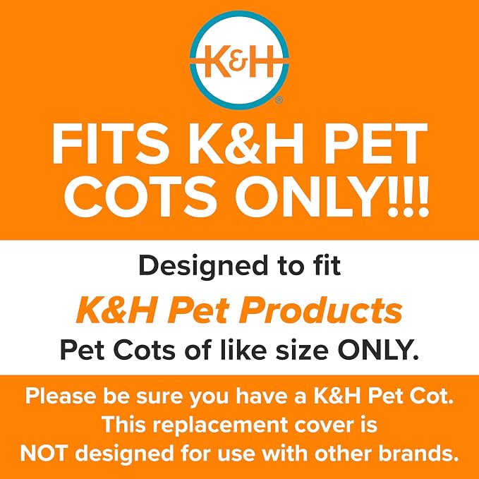 K&H Pet Products Dog Cot Replacement Cover, Designed to fit K&H Medium Pet Cots - Image 5