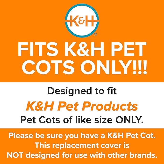 K&H Pet Products Dog Cot Replacement Cover, Designed to fit K&H XL Pet Cots - Image 5