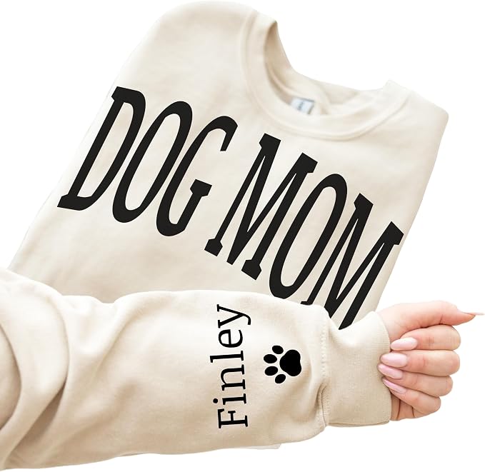 moonloom Dog Mom Sweatshirt, Animal Lover Gift, Custom crewneck - Image 8