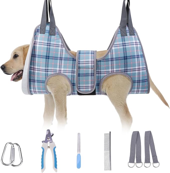 BEAUTYZOO Dog Grooming Hammock, Medium Dog Sling by BEAUTYZOO