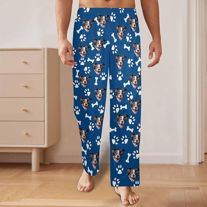 Custom Pajama Pants for Men, Personalized PJ Pants - Image 4