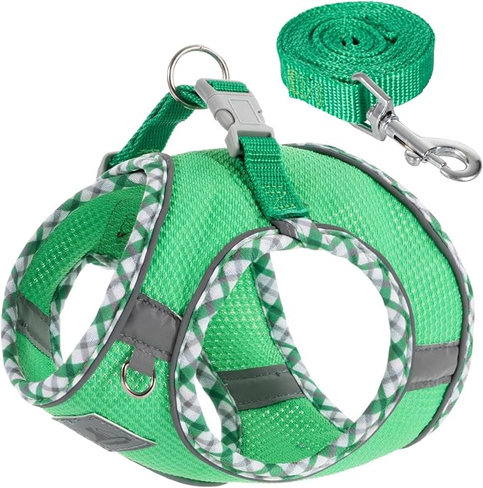 Dog Harness and Leash Set, No Pull Pet Harness by TomteNisse