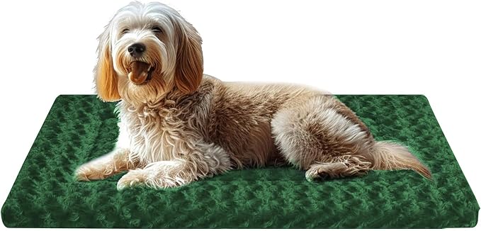 Dog Bed Mat - Dog Crate Pad - Reversible Dog Mat by FogkissComfyPawsHome