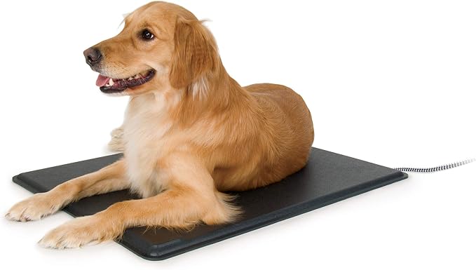 K&H Pet Products Lectro-Kennel Heated Outdoor Dog Pad, Durable Rigid ABS by KHPetProducts