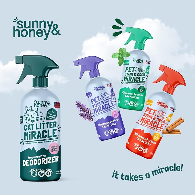 Sunny & Honey Cat Litter Deodorizer Spray - Image 9
