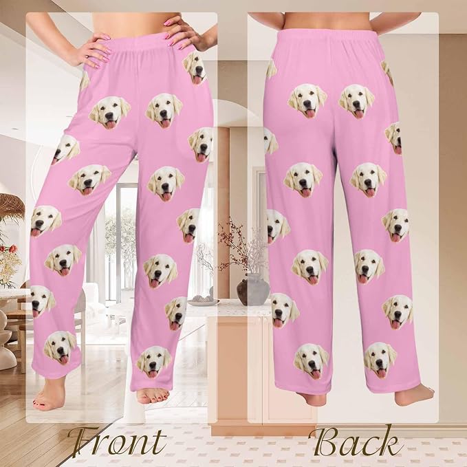 Custom Couple Pajama Pants Sock - Image 5