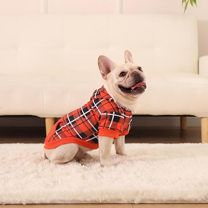 EXPAWLORER Plaid Dog Hoodie - Image 7