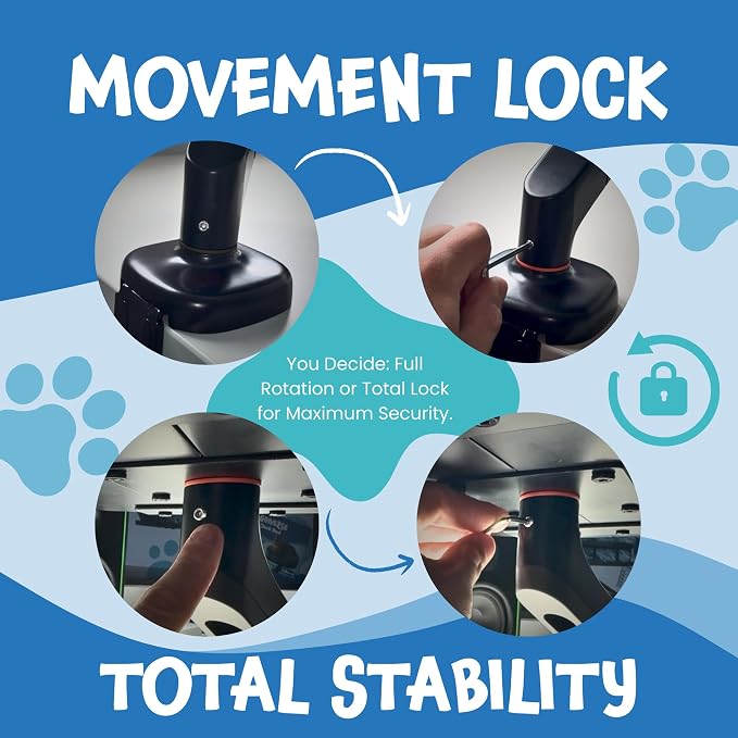Cat Desk Bed – 360° Rotating Hammock Mount - Image 4