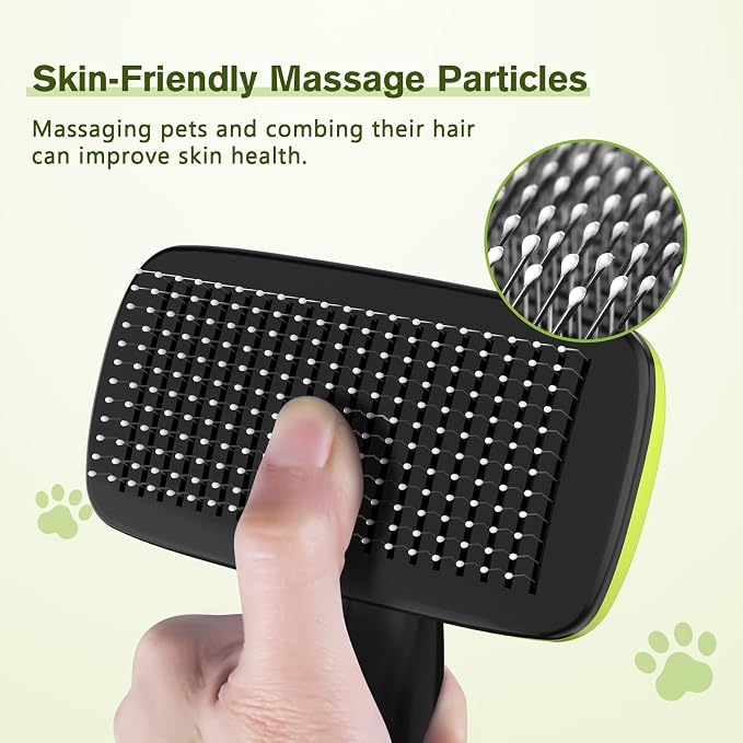 Pecute Self-Cleaning Slicker Brush - Image 3
