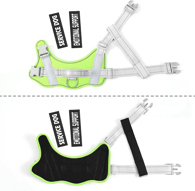 voopet Emotional Support Dog Harness, Professional Service Dog Vest Harness - Image 3