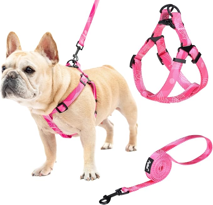PUPTECK No Pull Dog Harness Soft Adjustable Basic Nylon Step in Puppy Vest by PUPTECK