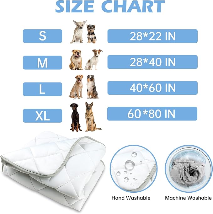 Dog Cooling Mat, Cat Self Cool Ice Pads, Lightweight Pet Pad Blanket Bed Cover - Image 3