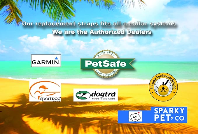 Sparky Pet Co - ECollar Replacement Strap - Bungee Dog Collar - Waterproof - - Image 7