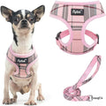 PUPTECK Soft Mesh Dog Harness and Leash Set Pet Puppy Cat Comfort Padded Vest by PUPTECK