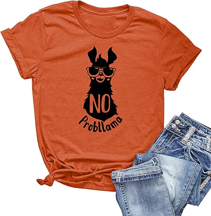 NIUBIA Women's T Shirts Summer Tops Simple Heart Graphic Shirts Sayings Short by NIUBIA