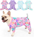 Bienbee Dog Pajamas, 4 Pack Dog Recovery Suit Shedding Suit Cute Soft Puppy by Bienbee