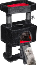 BEWISHOME Cat Tree Tower for Indoor Gothic Cat Trees by BEWISHOME