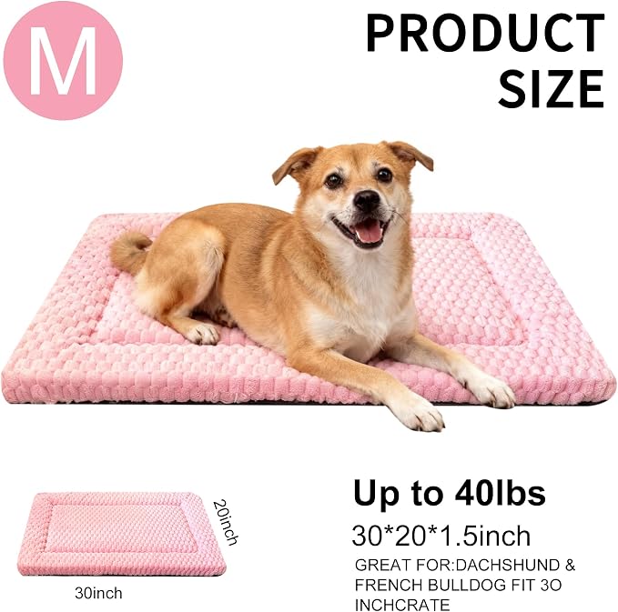 Dog Bed Mat, Reversible Dog Crate Pad - Image 3