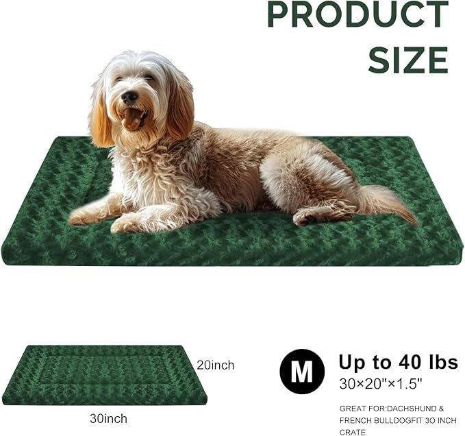 Dog Bed Mat - Dog Crate Pad - Reversible Dog Mat - Image 3