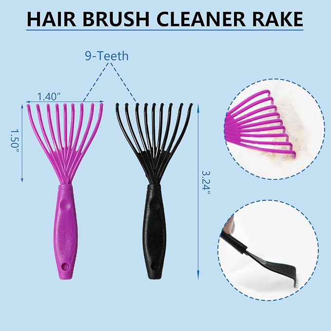 5-in-1 Dog & Cat Extra Long Pin Grooming Kit Slicker Brush - Image 5