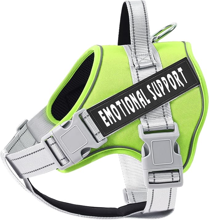 voopet Emotional Support Dog Harness, Professional Service Dog Vest Harness by voopet