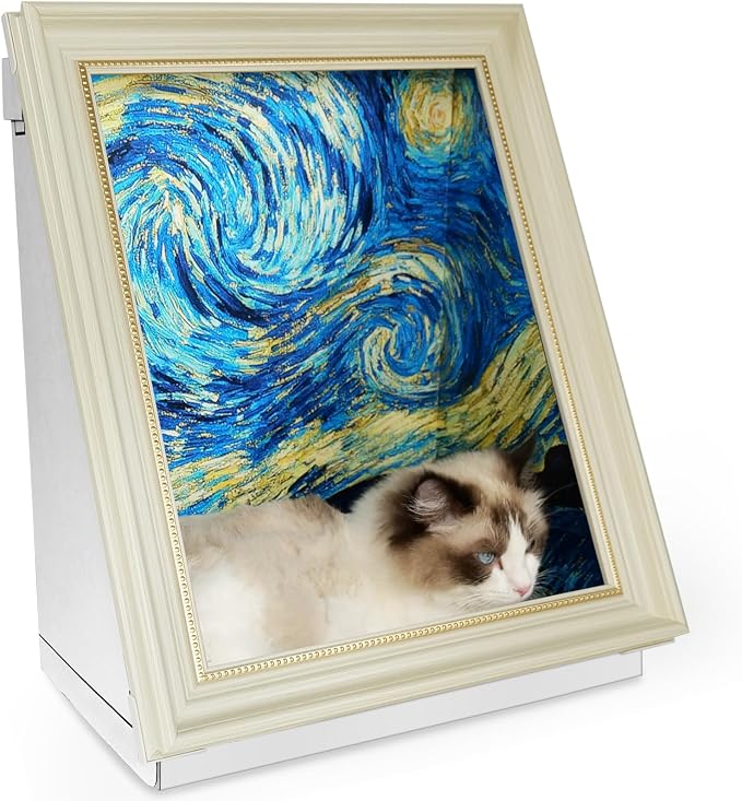 Mona Lisa Cat Bed Painting Cat Scratcher Bed CartBoard Cat House Beds by Sey%C3%B5ssbe