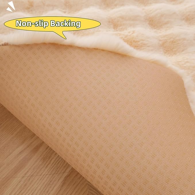 SHENGOCASE Pet Cushion Pad, Faux Fur Dog and Cat kneading Pillow, Cozy Bed - Image 5
