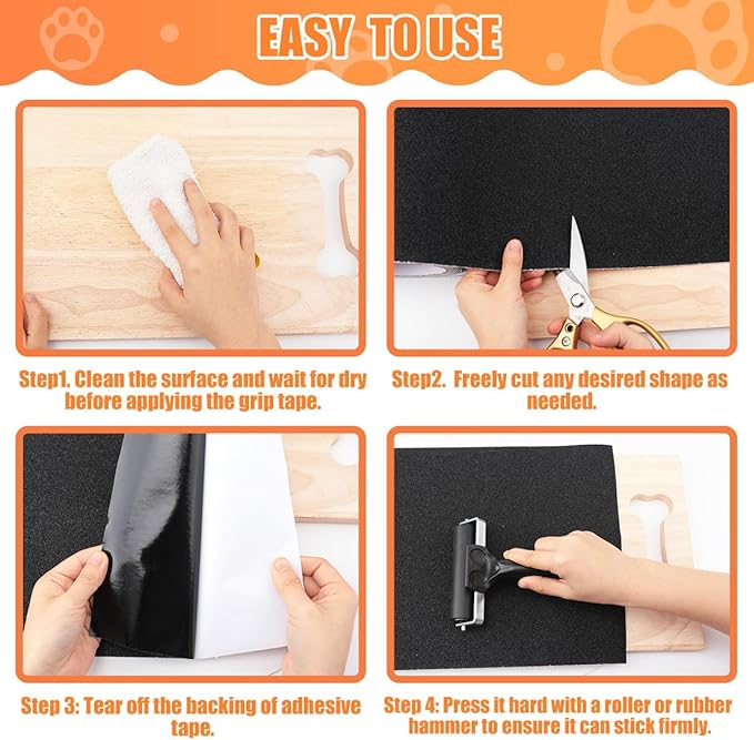Pet Nail Self Adhesive Replacement Emery Paper Fits Most Dog Scratch Pad Cat - Image 5