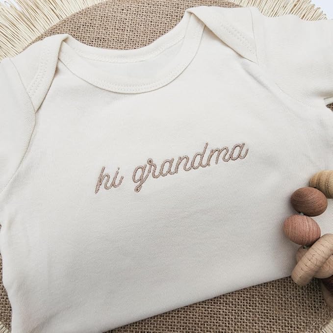 COUPLEHOODIES Personalized Baby Onesie Bodysuit – Custom Embroidery Gift - Image 4