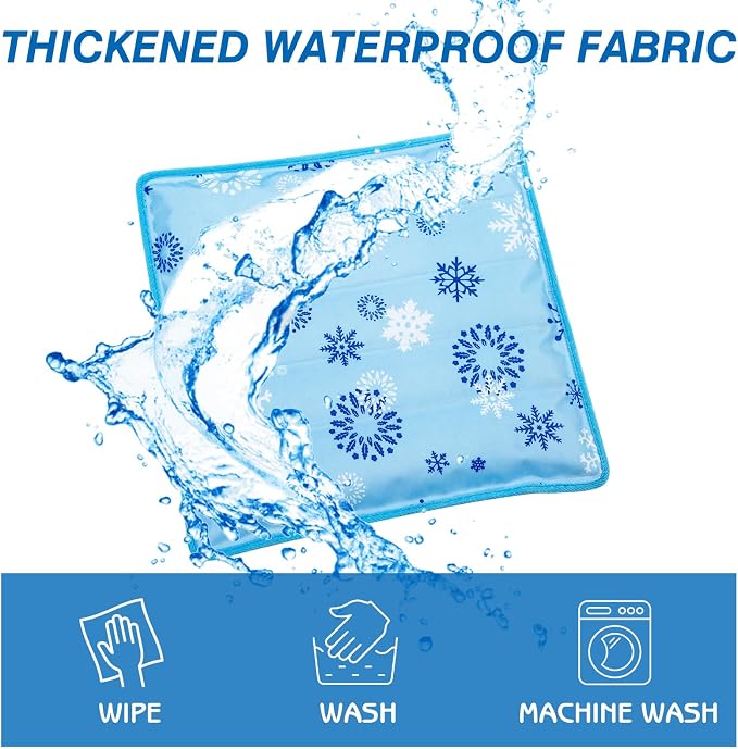 Dog Cooling Mat Water Injection Pet Cool Pads Dogs & Cats Pet Cooling Blanket - Image 2
