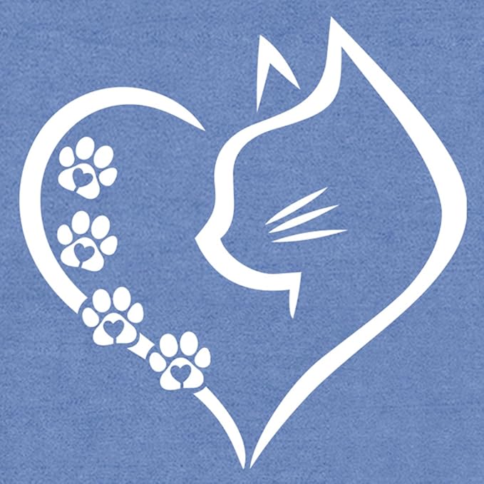 Cat Shirts for Women Cat Mom Tshirts Pet Lover Shirt Cats Paw Print Tee Tops - Image 6