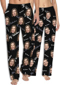 Custom Pajamas Pants With Photo Face Custom PJ Pants Personalized Gifts by KAOEED