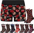 M YESCUSTOM Custom Faces Funny Short Briefs Gift by MYESCUSTOM