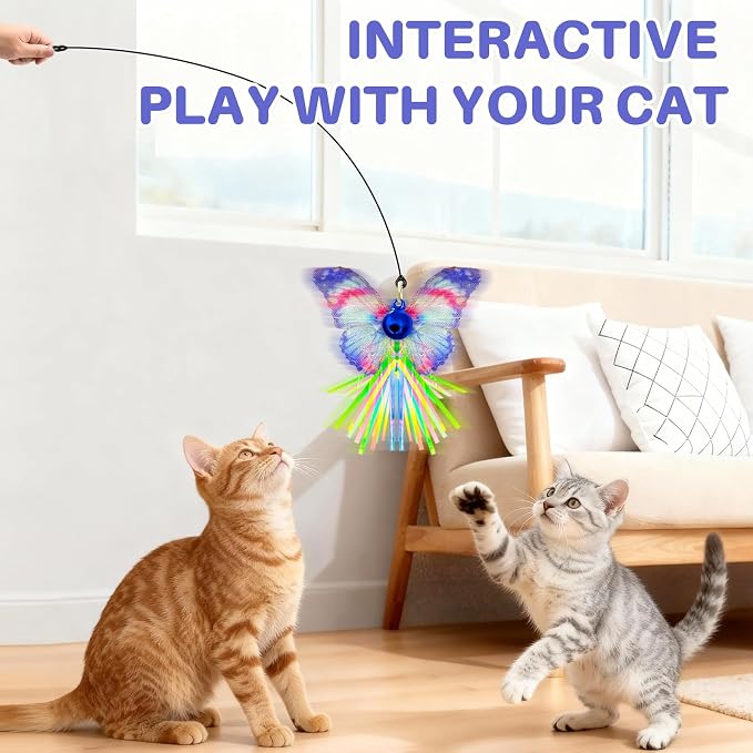 Walfront Interactive Cat Wand Toy - Image 4