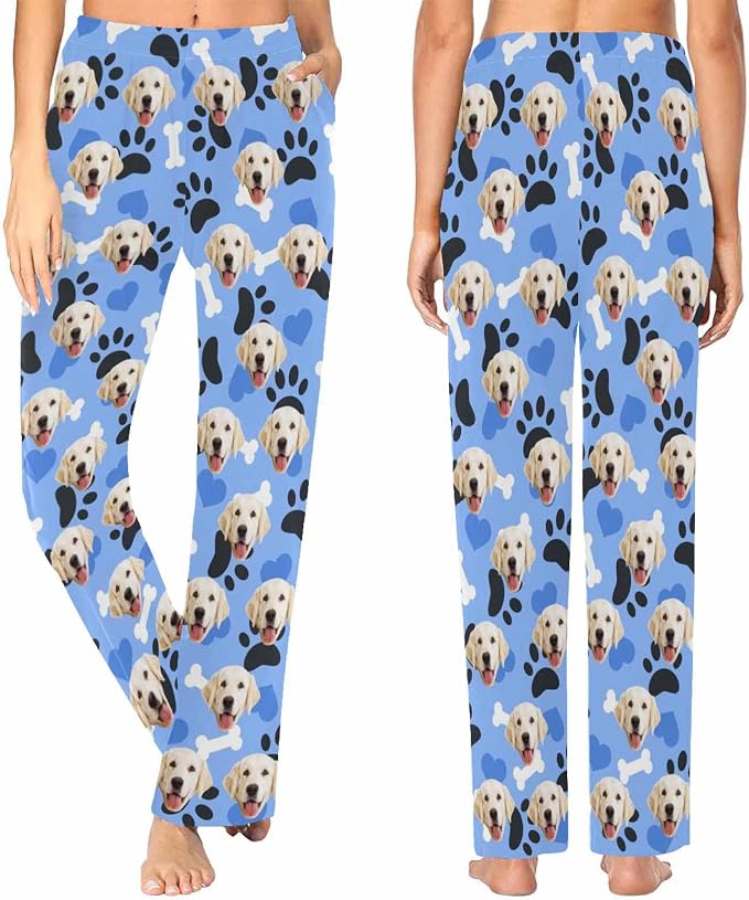 Custom Face Pajamas Pants Personalized Nightwear Bottoms - Image 2