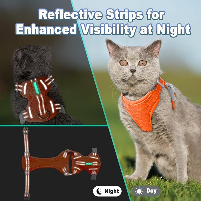 Cat Harness and Leash Set Escape Proof - Image 4