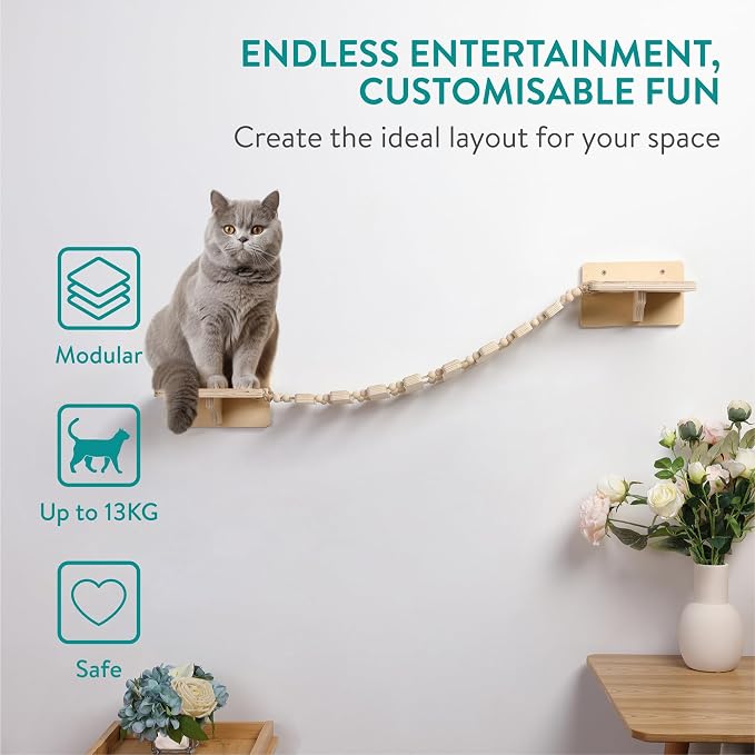Navaris Wall Mounted Cat Bridge - Image 4