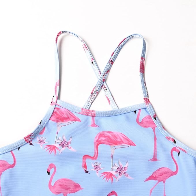 Jxstar Girls 2-Piece Bathing Suit Unicorn Swimsuits Swimwear Tankini - Image 3