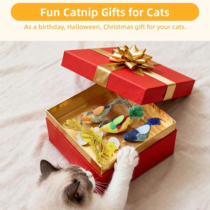Tocirelo Interactive Cat Toys Bird - Image 6