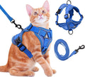 Cat Harness and Leash for Walking Soft Cat Harness Escape Proof, Adjustable by Coppthinktu