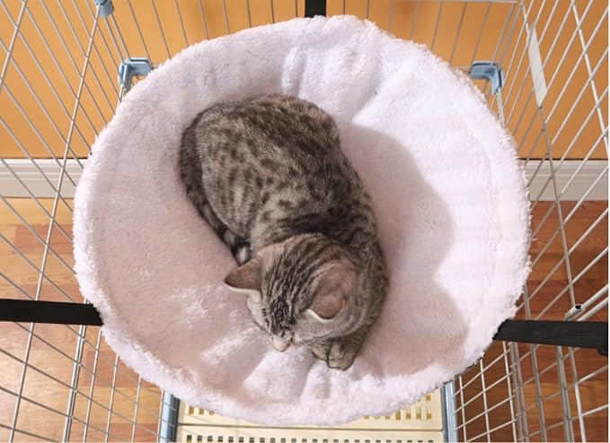 SHENGOCASE 2-Pack Cat Hammock Lounge Cat Hanging Bed - Image 3