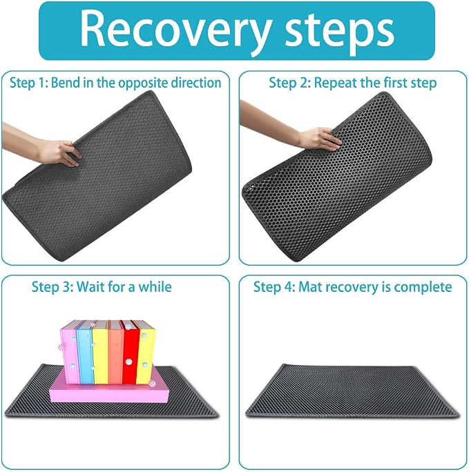 Cat Litter Mat, Waterproof/Urineproof, Scatter Control - Image 8