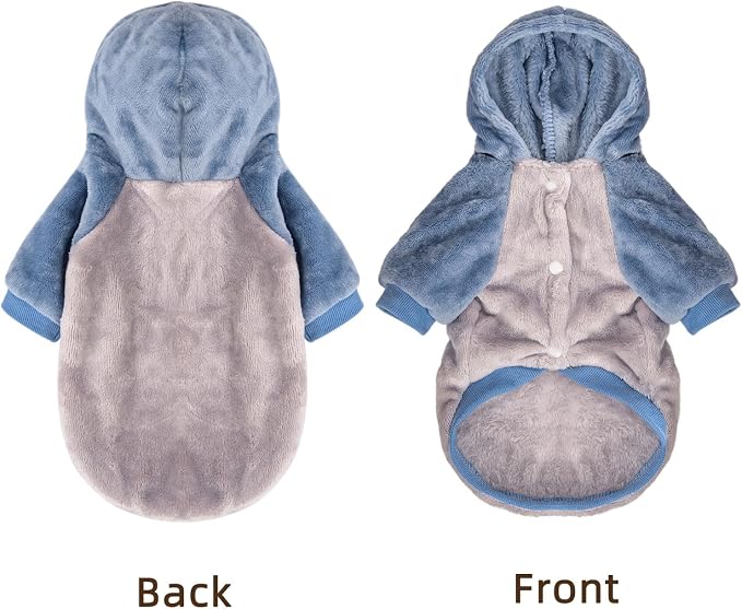 FabriCastle Dog Hoodie Sweater for Small Dogs Boy and Girl, Small Dog Clothes - Image 2