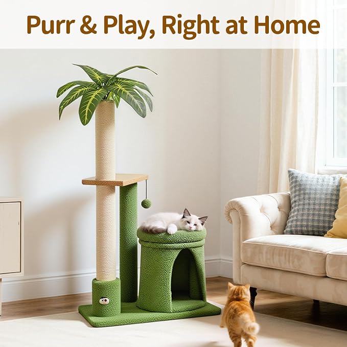 Cat Tree Tower Scratching Post Stand - Image 7