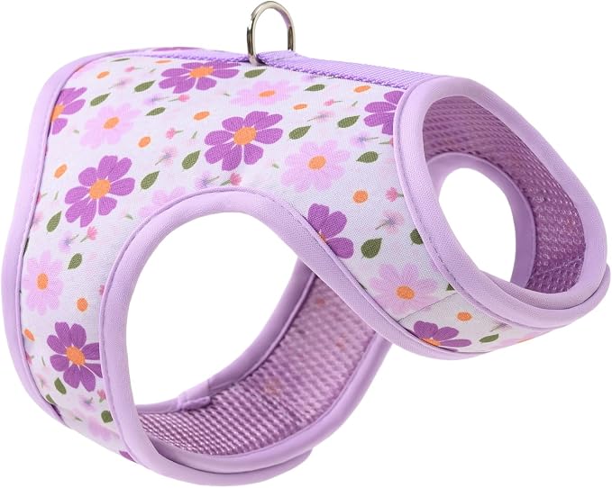 Mile High Life Dog Harness, Air Mesh Floral Vest Harness by MileHighLife